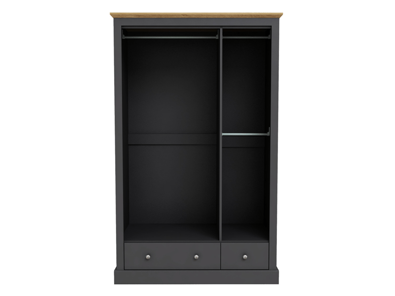 Devon 3 Door 2 Drawer Wardrobe - image 2