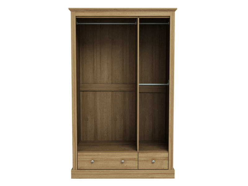 Devon 3 Door 2 Drawer Wardrobe - image 2