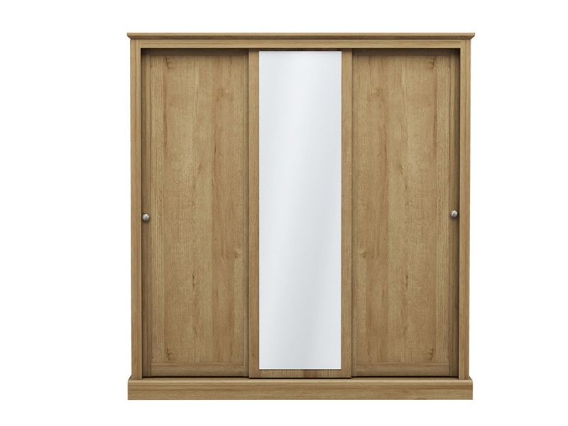 Devon 3 Door Sliding Wardrobe - image 1