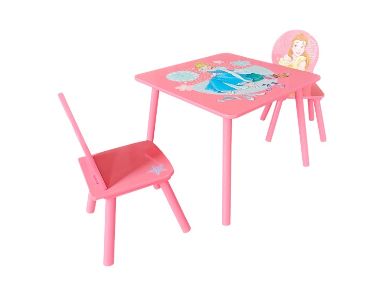 Disney Princess Table & Chairs - image 5