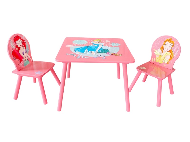 Disney Princess Table & Chairs - image 7