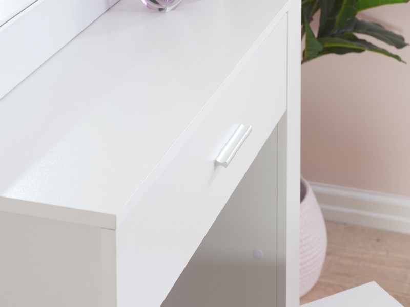 Evelyn 1 Drawer Sliding Mirror Dressing Table - image 6
