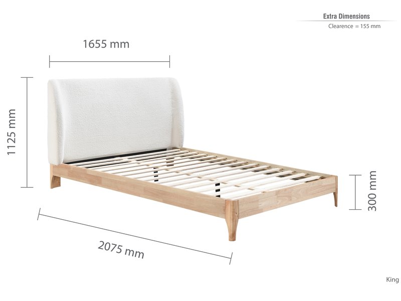Birlea Halfden Wooden Bed - image 11