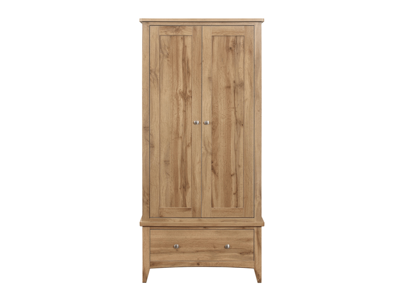 Hampstead 2 Door 1 Drawer Wardrobe - image 5