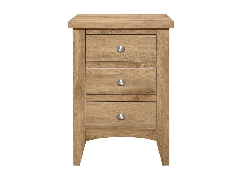 Hampstead 3 Drawer Bedside - image 5