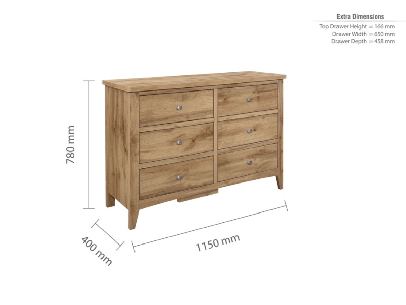Hampstead 6 Drawer Chest - image 2