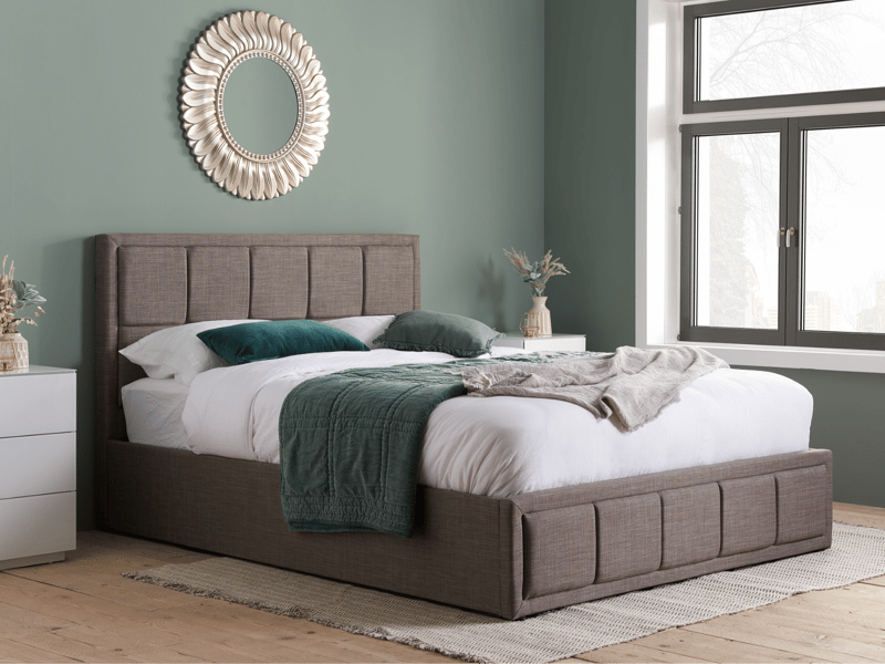 Hannover Fabric Ottoman Bed - image 2