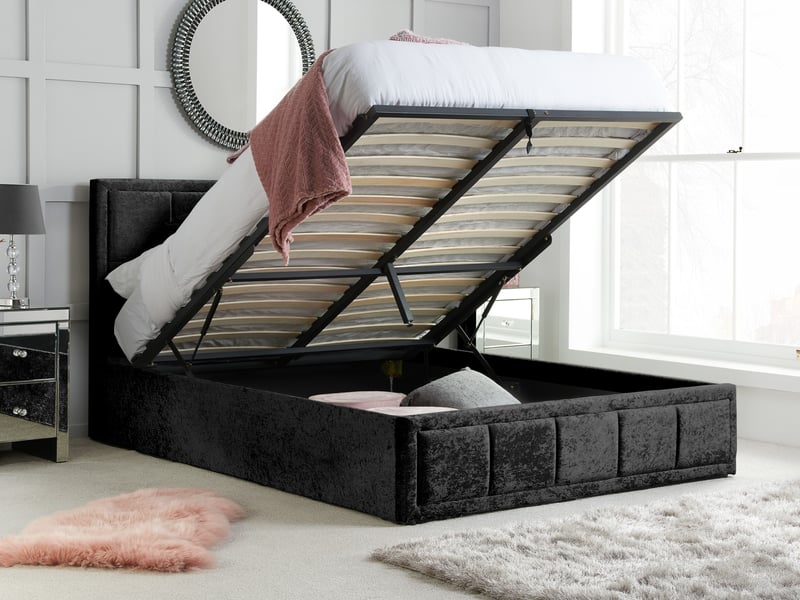 Hannover Fabric Ottoman Bed - image 1