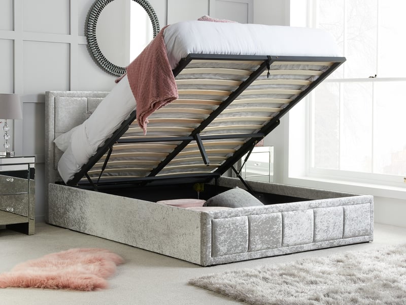 Hannover Fabric Ottoman Bed - image 1