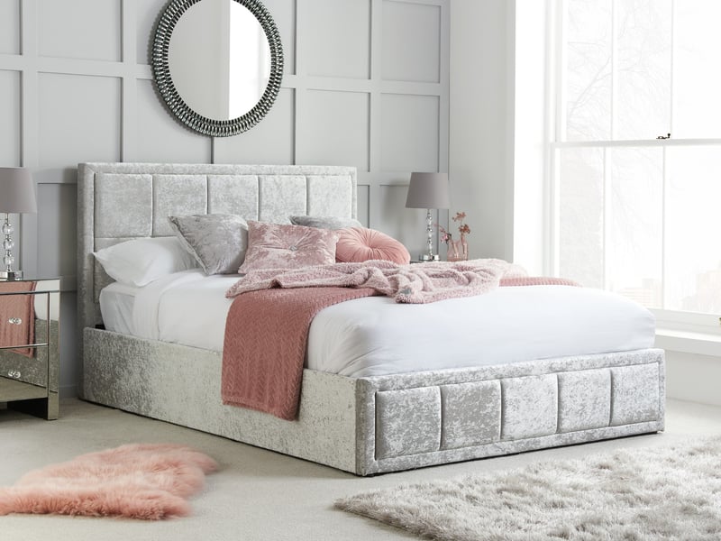 Hannover Fabric Ottoman Bed - image 2