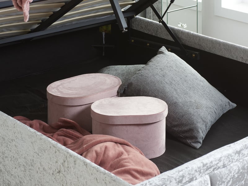 Hannover Fabric Ottoman Bed - image 4