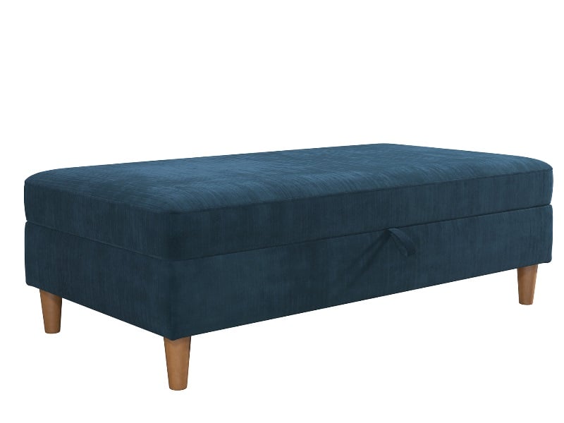 Hartford Chenille Storage Ottoman - image 1