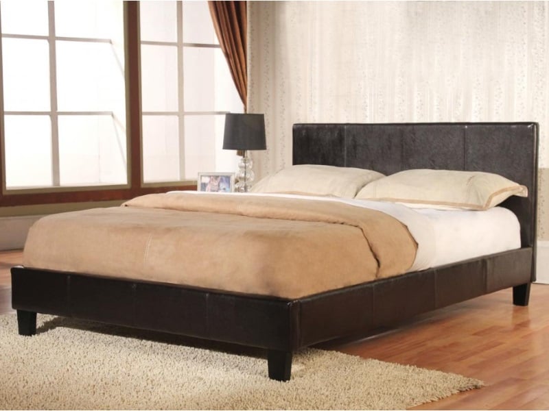 Haven PU Faux Leather Bed - image 1