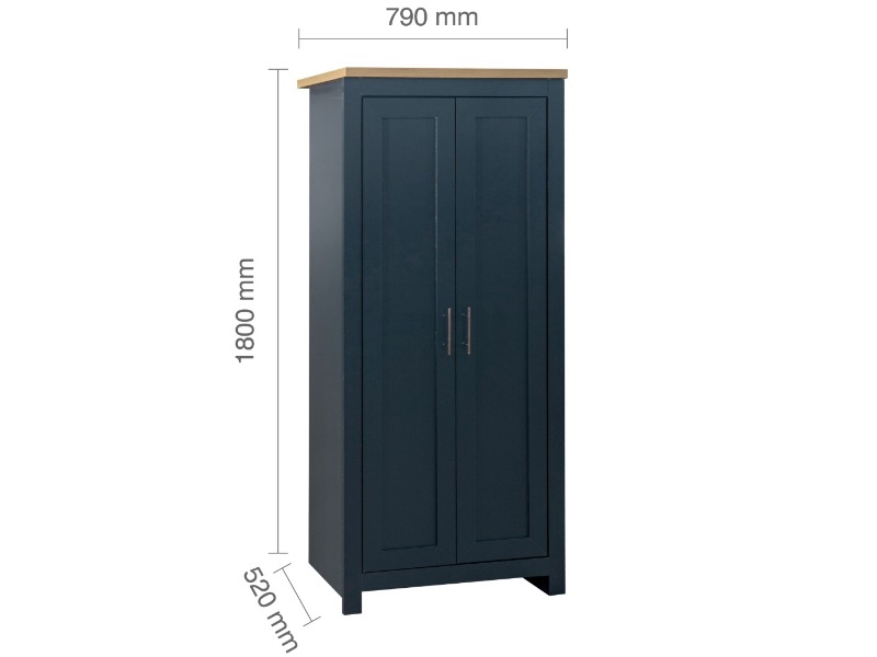 Highgate 2 Door Wardrobe - image 7