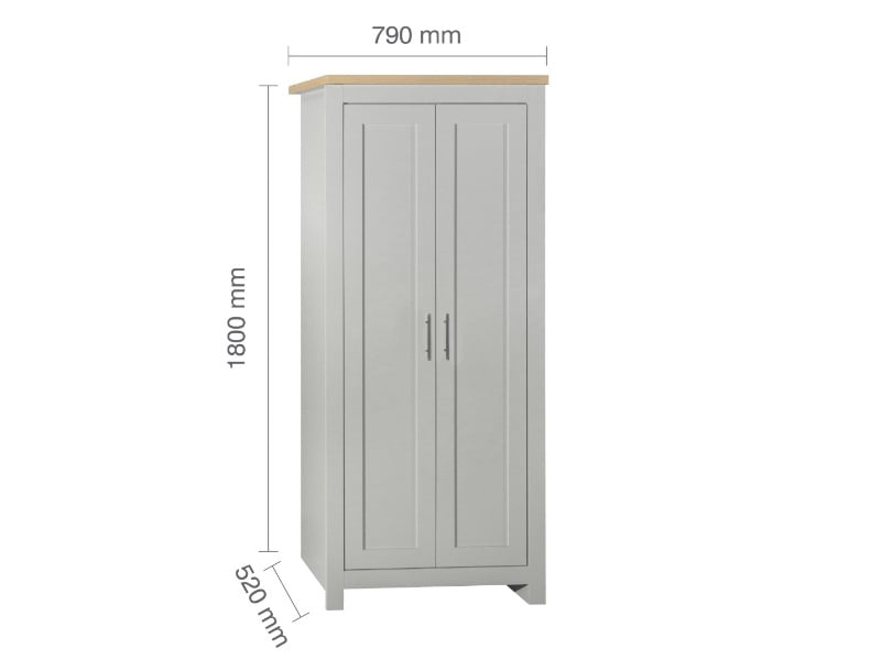 Highgate 2 Door Wardrobe - image 7