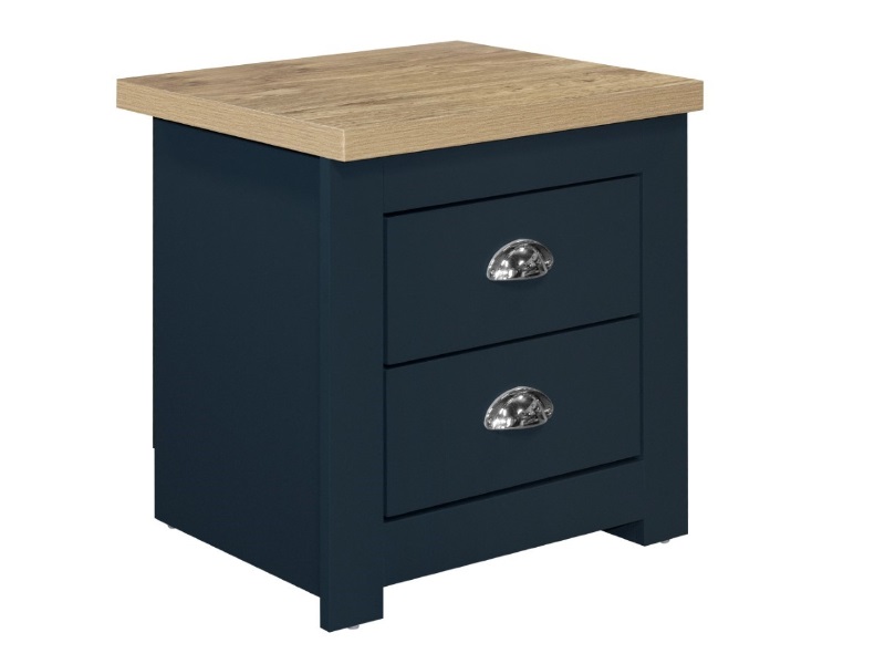 Highgate 2 Drawer Bedside - image 2