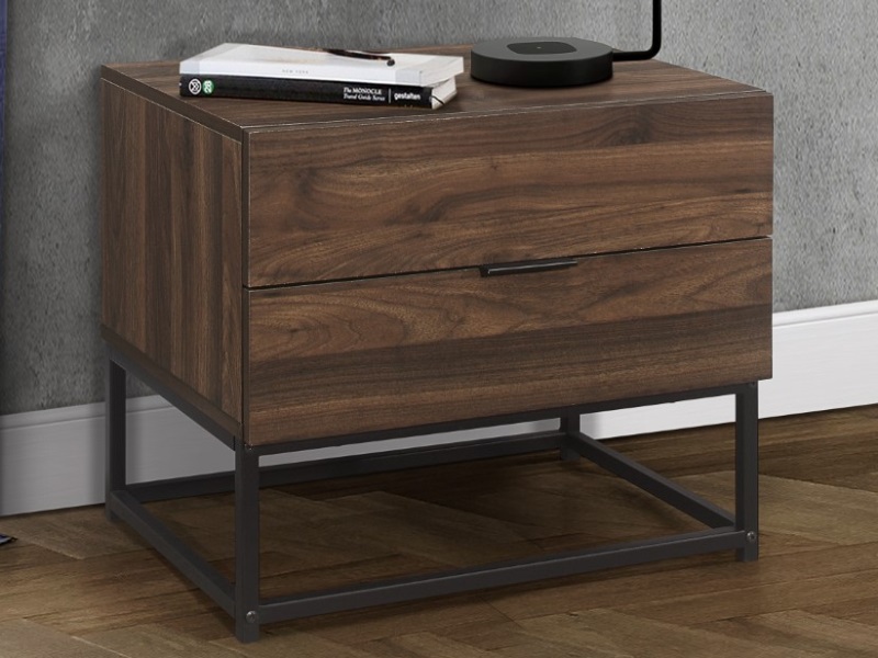 Houston 2 Drawer Bedside - image 1