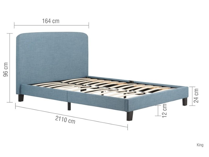 Birlea Jacob Fabric Bed - image 9