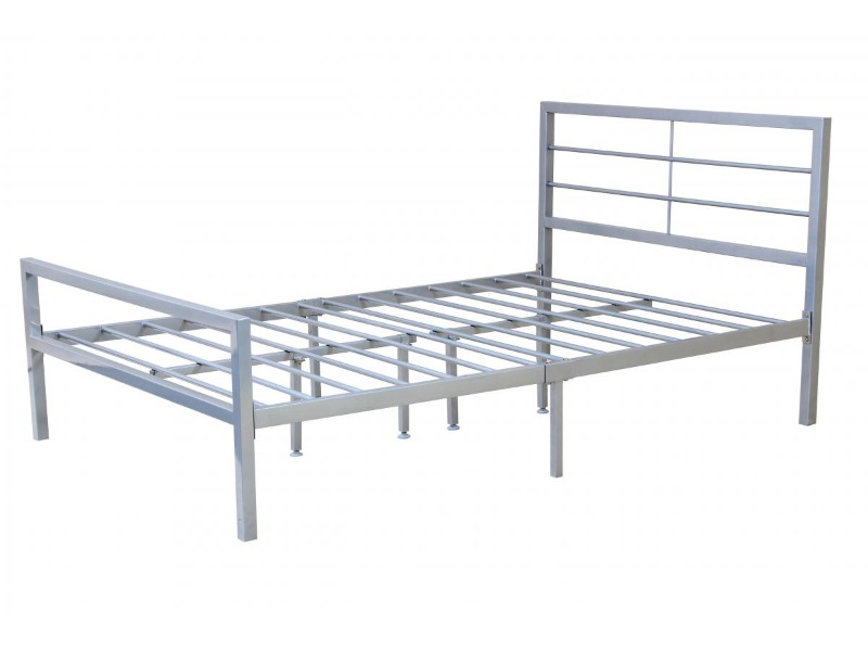 Jennifer Contract Bed Silver - image 2