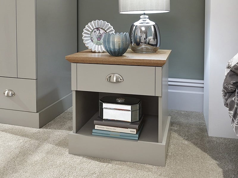 Kendal 1 Drawer Bedside Table - image 1