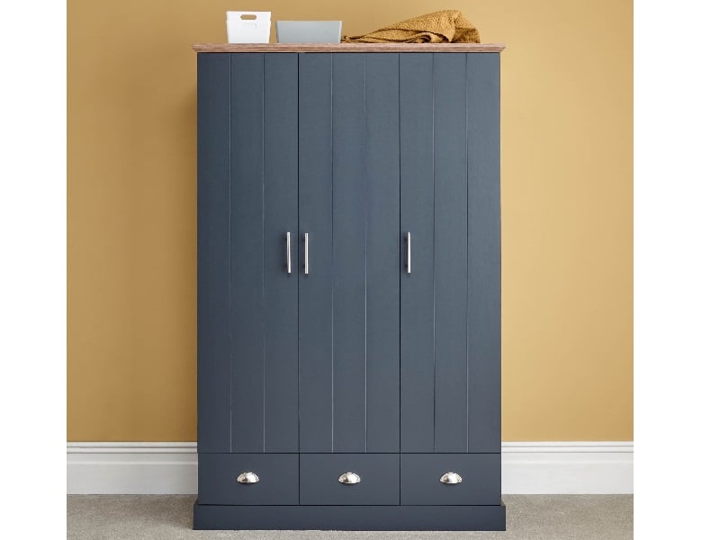 Kendal 3 Door 3 Drawer Wardrobe - image 1