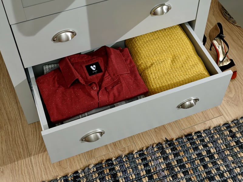 Lancaster 3 Door 2 Drawer Wardrobe - image 5