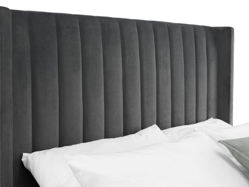 Langham Scalloped Headboard Storage Bed - image 4