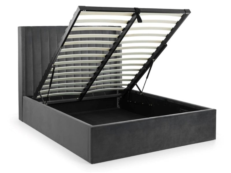 Langham Scalloped Headboard Storage Bed - image 3