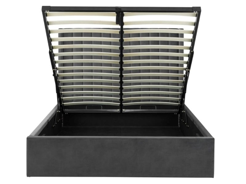 Langham Scalloped Headboard Storage Bed - image 7