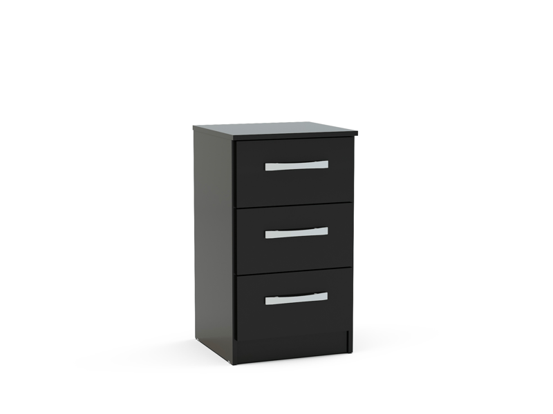 Lynx 3 Drawer Bedside - image 2