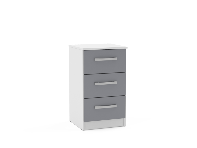 Birlea Lynx 3 Drawer Bedside Bedside Chest - image 2