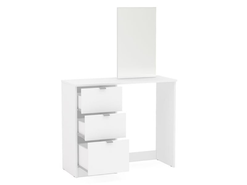 Madison 3 Drawer Dressing Table & Mirror - image 3