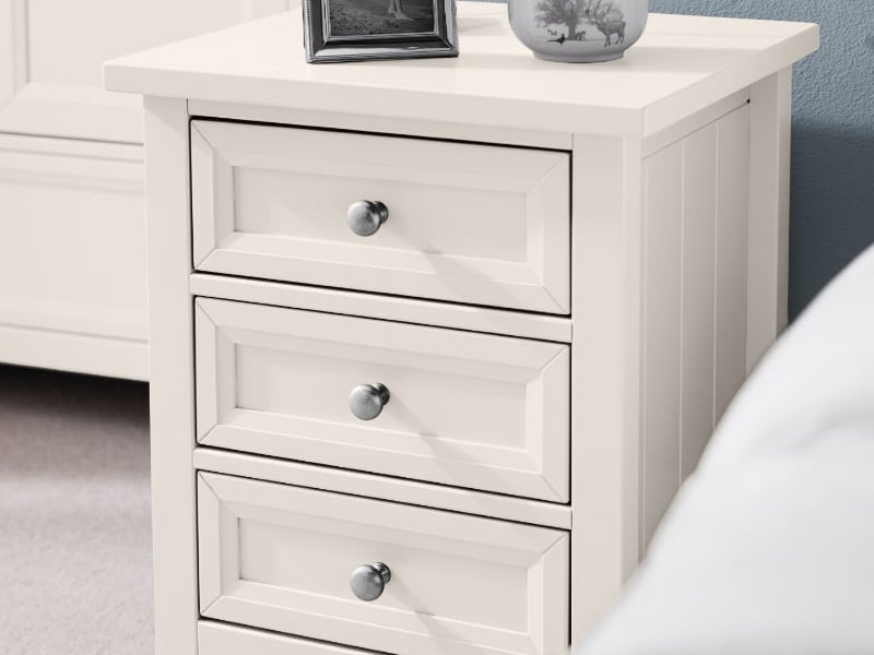 Maine 3 Drawer Bedside Chest - image 2