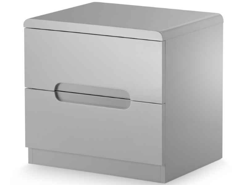 Manhattan 2 Drawer Bedside - image 1
