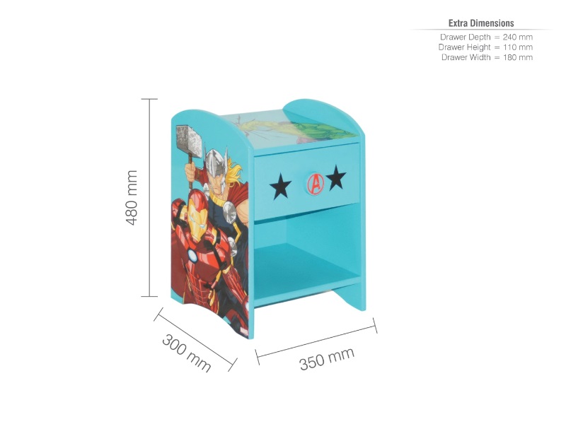 Marvel Avengers Bedside Table - image 10