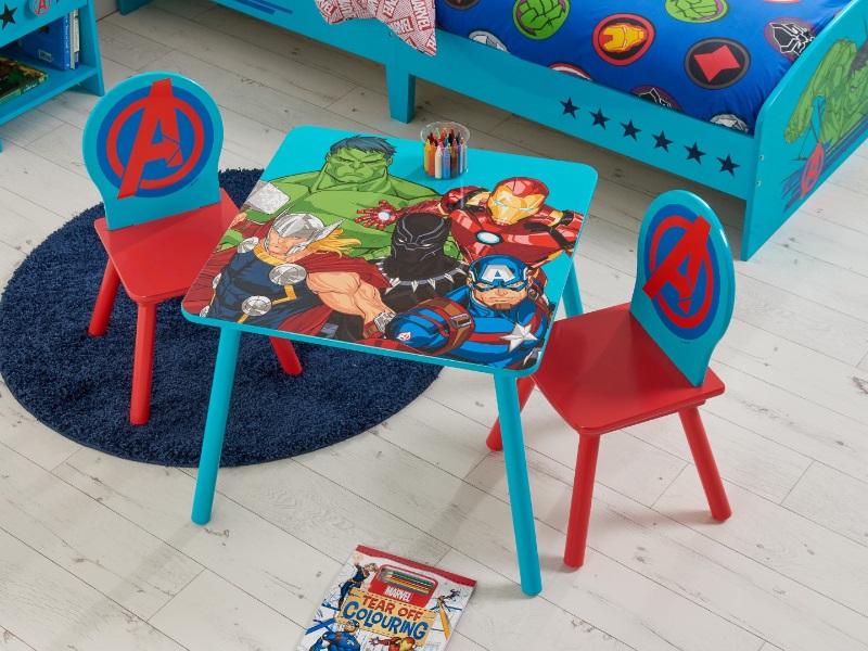 Marvel Avengers Table & Chairs - image 2