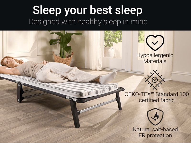 Mobile Folding Bed with Comfort Mattress - image 8