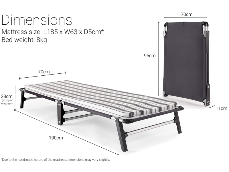 Mobile Folding Bed with Comfort Mattress - image 11