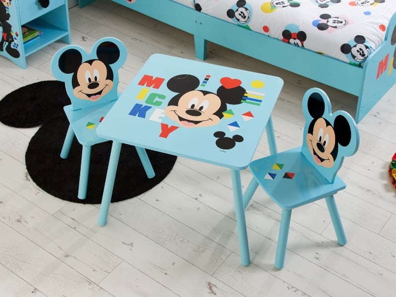 Mickey Mouse Table & Chairs - image 1
