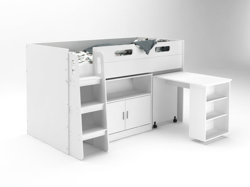 Mid Sleeper Desk Bed - image 2