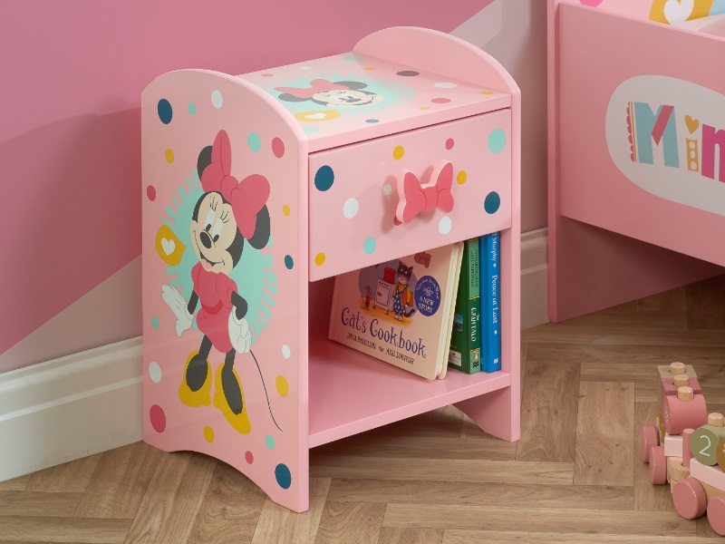 Minnie Mouse Bedside Table - image 1