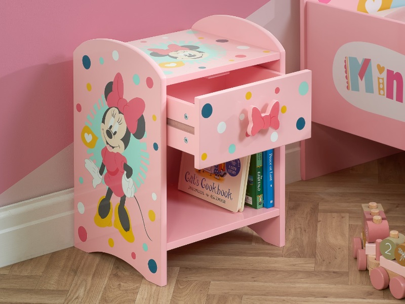 Minnie Mouse Bedside Table - image 4