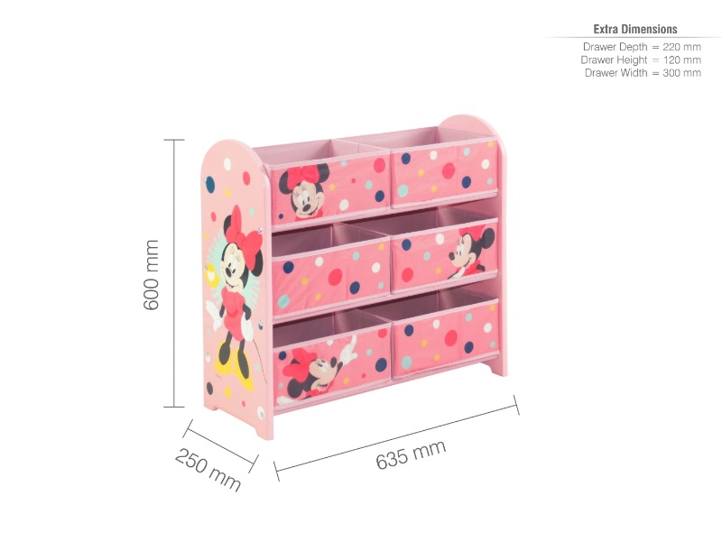 Minnie Mouse Storage Unit - image 6