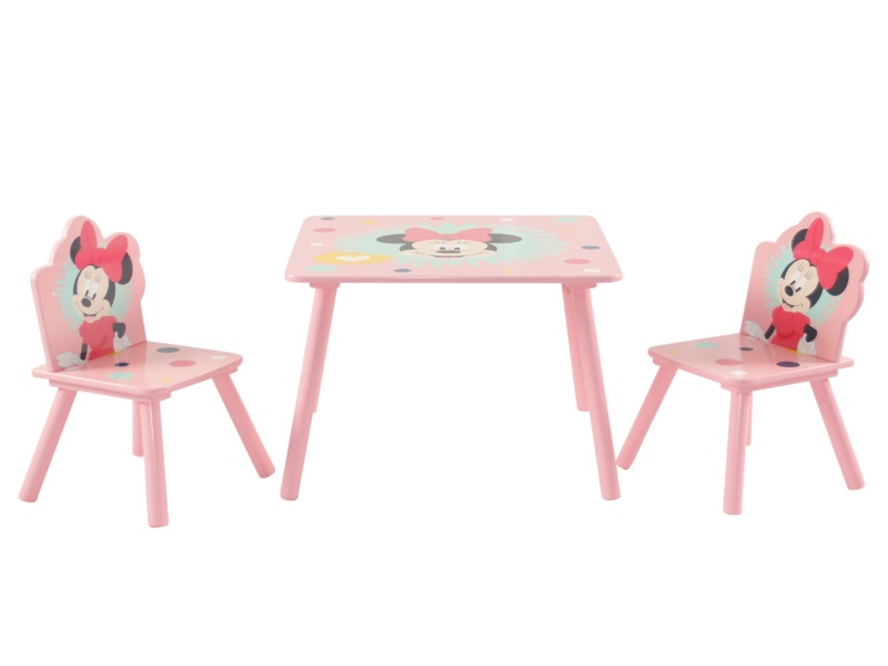 Minnie Mouse Table & Chairs - image 5