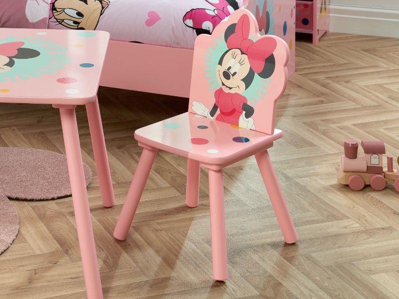 Minnie Mouse Table & Chairs - image 3