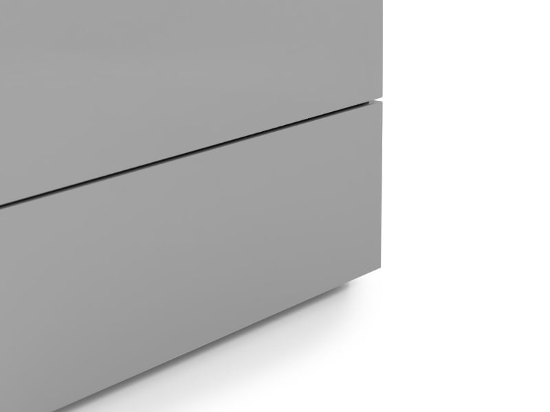 Monaco 4 plus 2 Chest - Grey Gloss - image 3