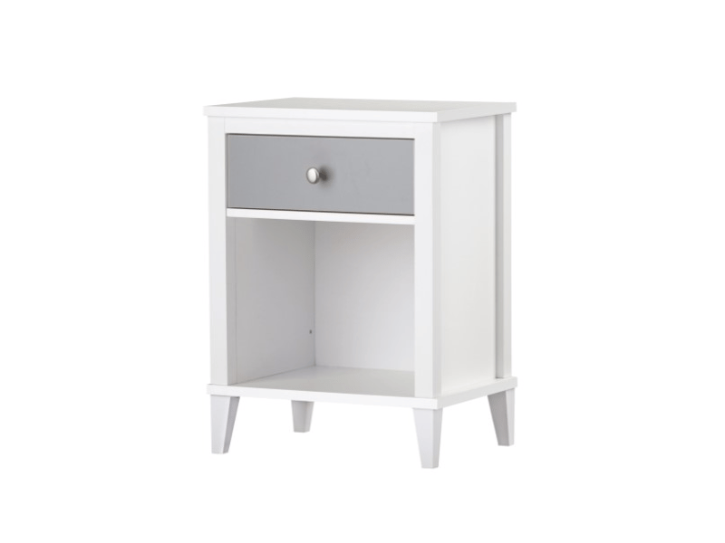 Monarch Hill Poppy Nightstand White and Grey - image 1