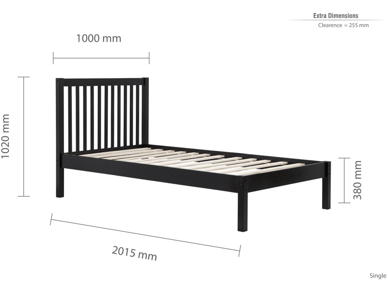 Birlea Nova Wooden Bed - image 10