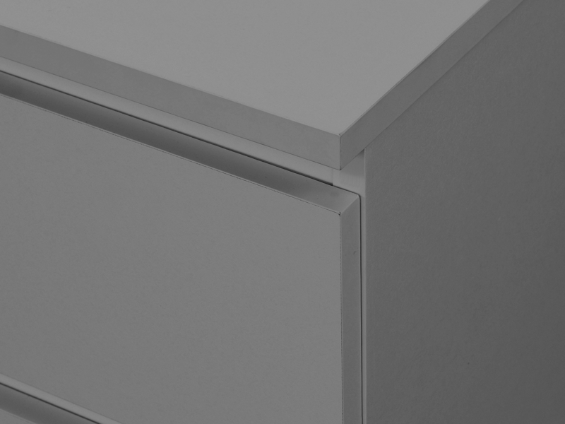 Oslo 2 Drawer Bedside - image 8