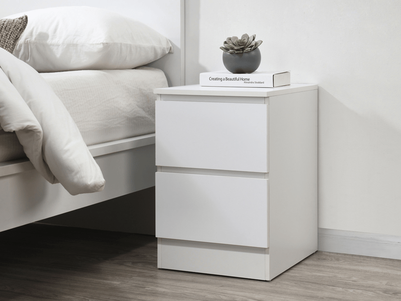 Oslo 2 Drawer Bedside - image 1